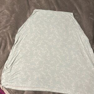 Light blue nursing cover